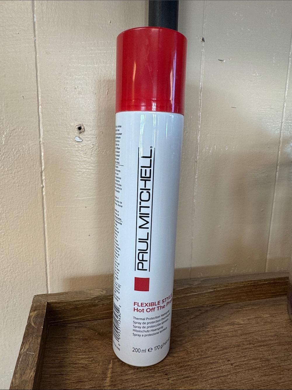 Paul Mitchell Flexible Style Hot Off The Press Thermal Protection Spray - Red